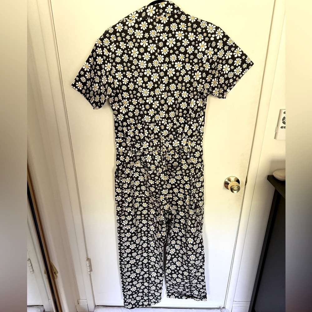 Big Bud Press Black Lazy Daisy Jumpsuit Medium - Picture 4 of 7